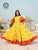 Fire Yellow Color Dress