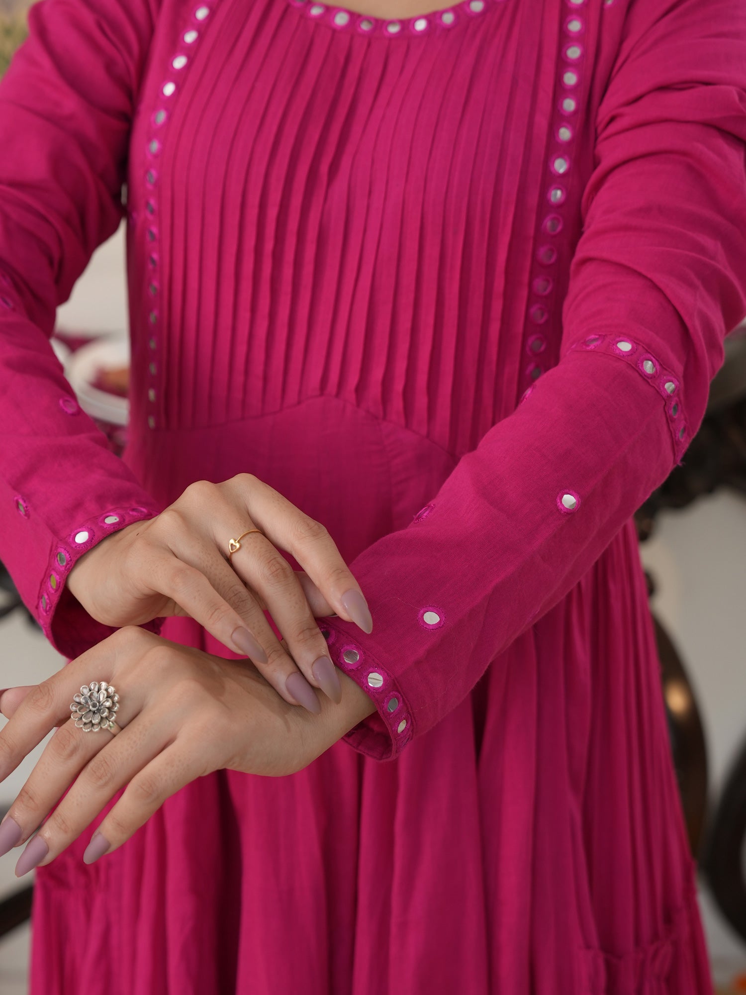 Rani Noor Cotton Ethnic Dress - Indianvirasat