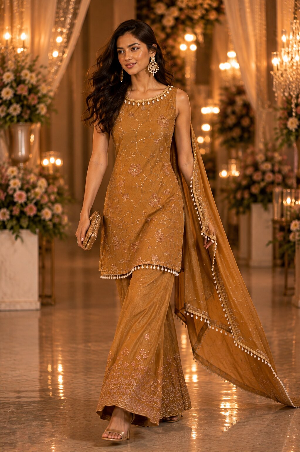 Anvika Heavy Embroidered Kurta Set