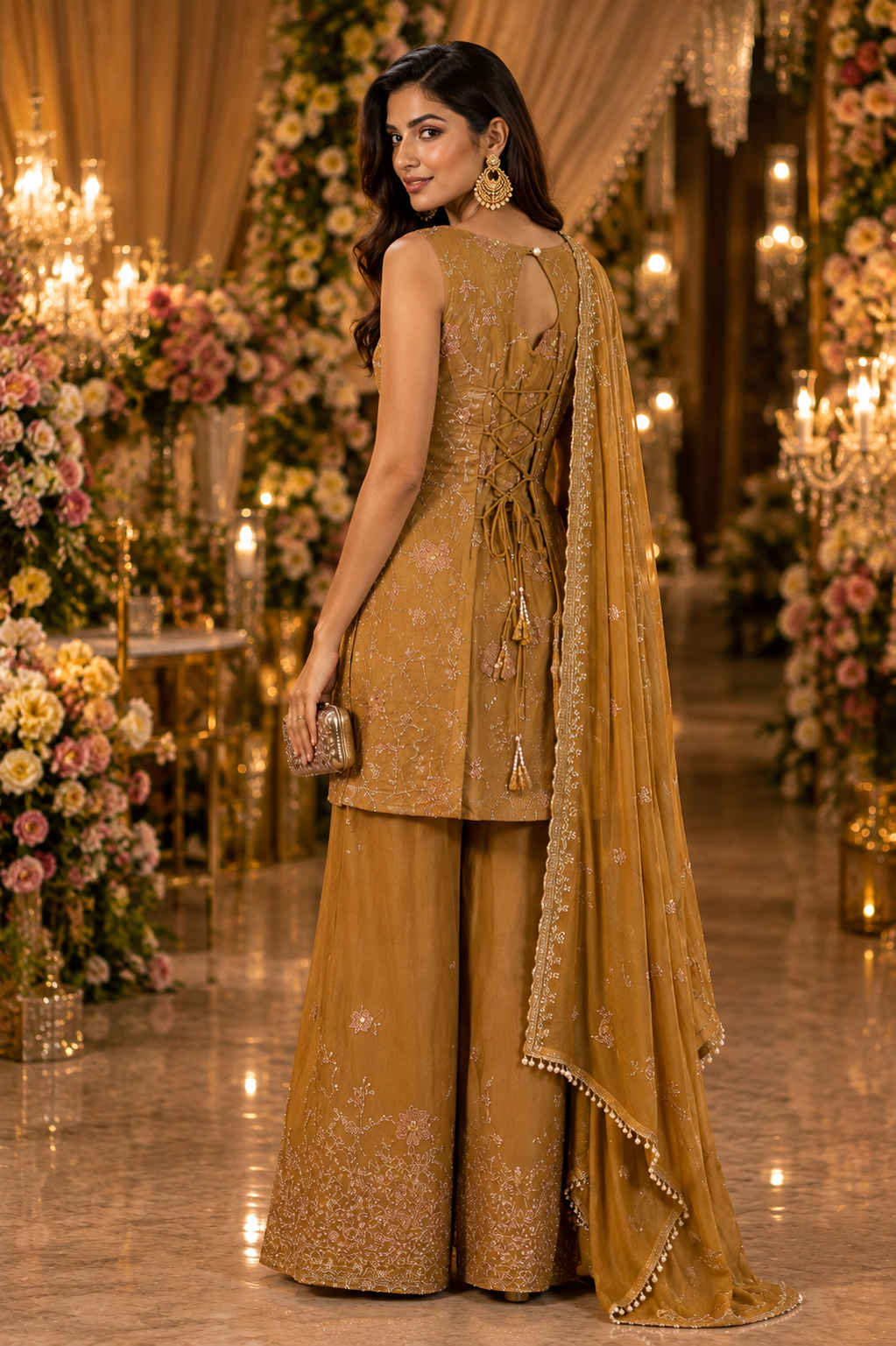 Anvika Heavy Embroidered Kurta Set