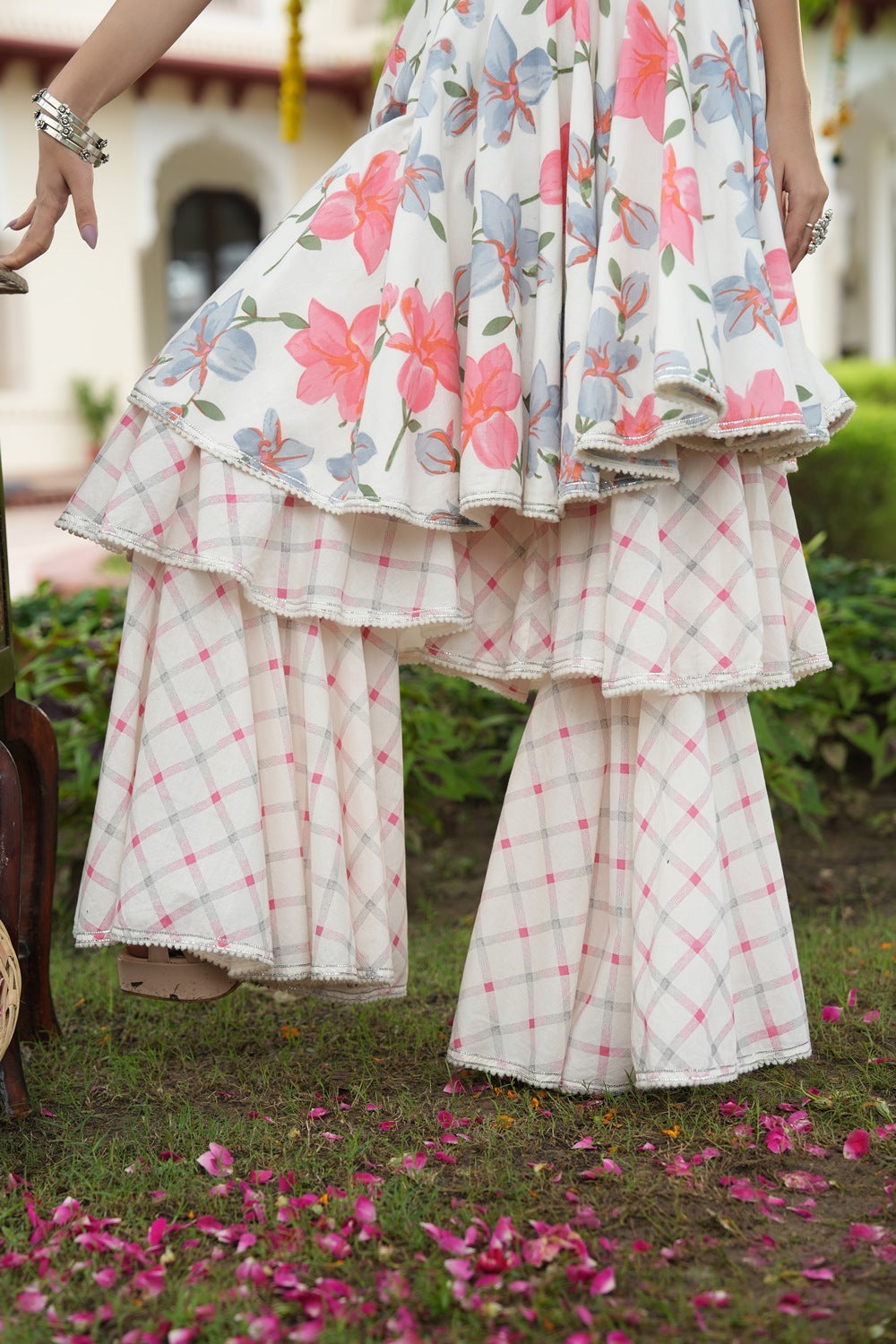 Bloom Grace Sharara Set