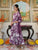 Dreamy Purple Color Printed Anakali Suit Set with Dupatta