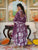 Dreamy Purple Color Printed Anakali Suit Set with Dupatta