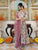 Multicolored Floral Print Anakali Suit Set with Dupatta