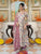 Multicolored Floral Print Anakali Suit Set with Dupatta