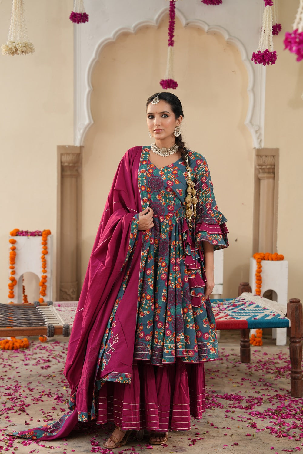 Rangrez Royale Sharara Set