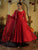 Soundarya Red Anarkali Suit Set