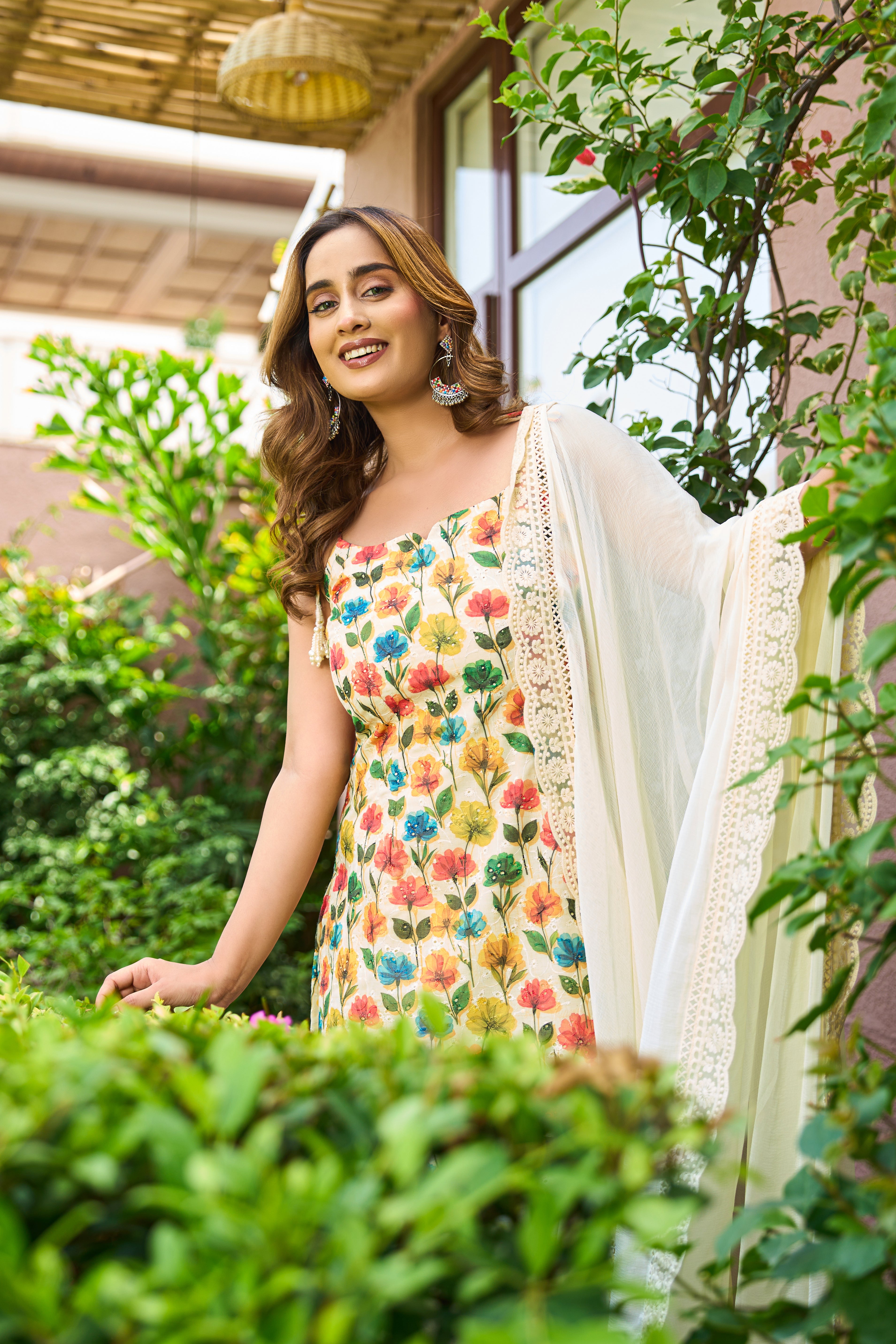 Aurelia Bloom Kurta Set