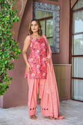 Roselle Blush Floral Kurta Set
