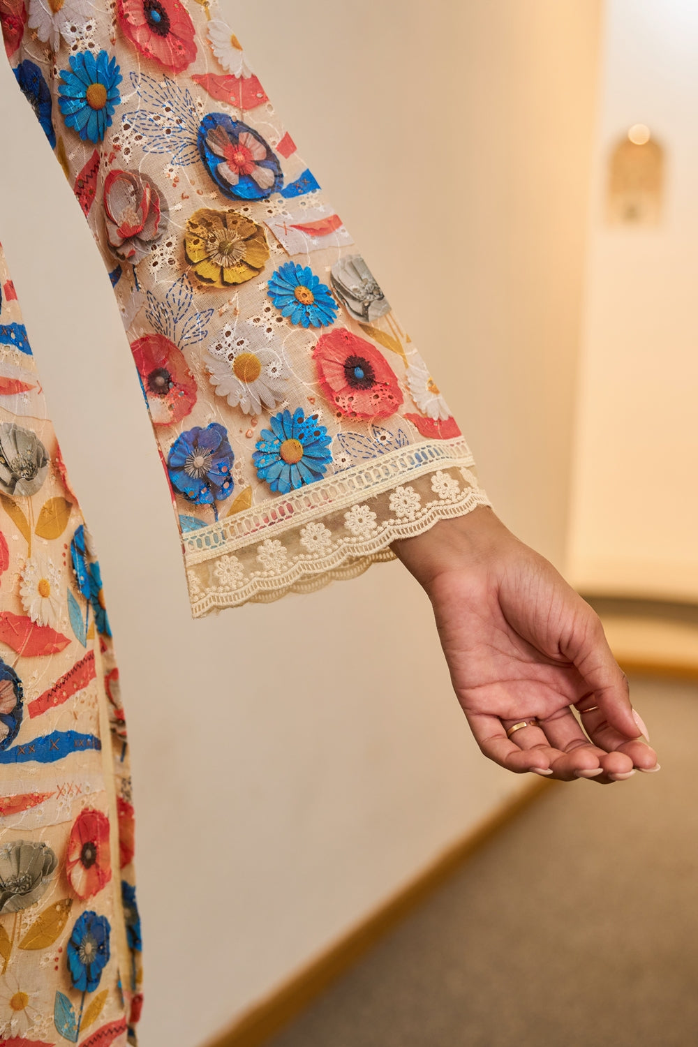 Suhana Flora Kurta Set