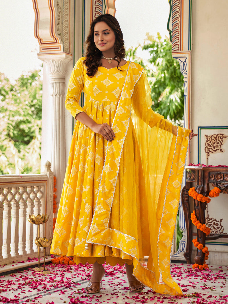 Tavishi Yellow Rose Suit Set