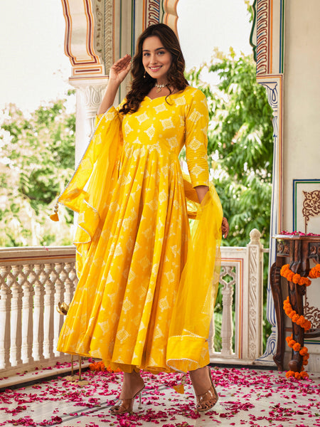 Tavishi Yellow Rose Suit Set