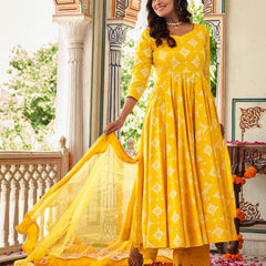 Tavishi Yellow Rose Suit Set