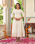Ivory Noor Anarkali Ethnic Dress