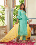 Meher Aqua Kurta Set