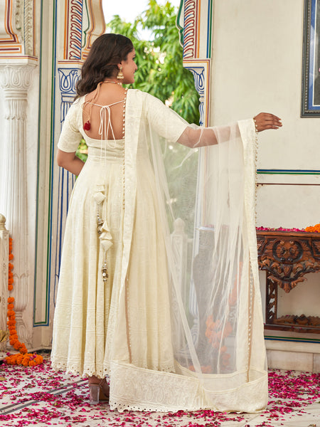 Sitara Glow Anarkali Suit Set