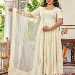 Sitara Glow Anarkali Suit Set - Indianvirasat