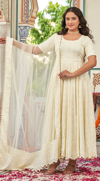 Sitara Glow Anarkali Suit Set