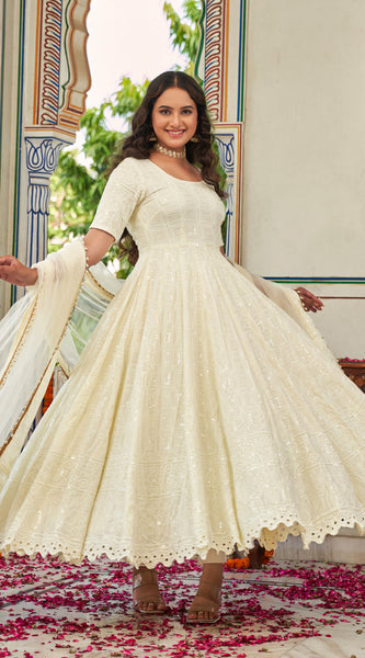 Sitara Glow Anarkali Suit Set