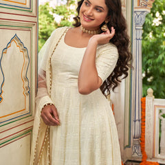 Sitara Glow Anarkali Suit Set - Indianvirasat