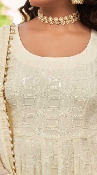 Sitara Glow Anarkali Suit Set