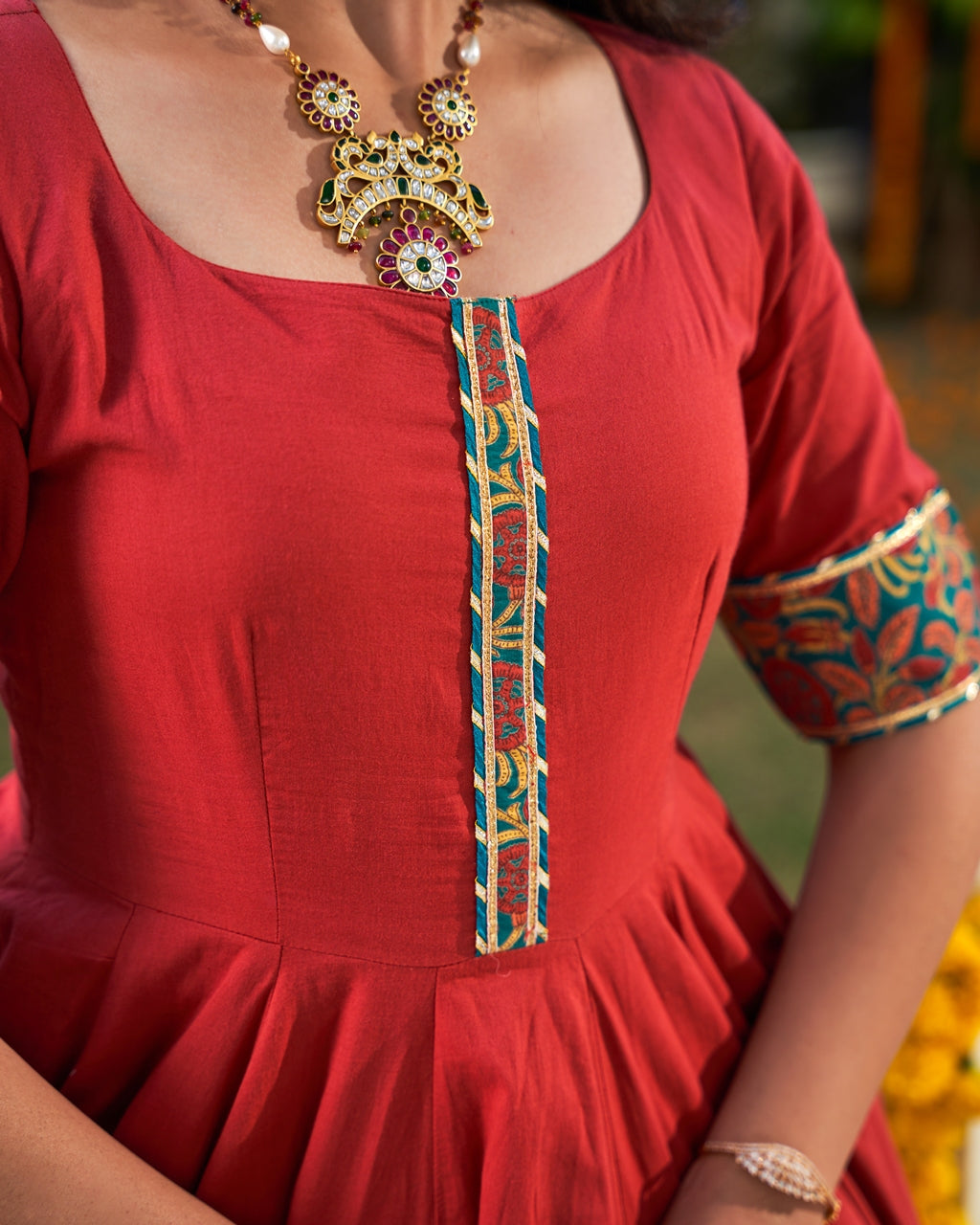 Gulnaar Anarkali Kurta Set