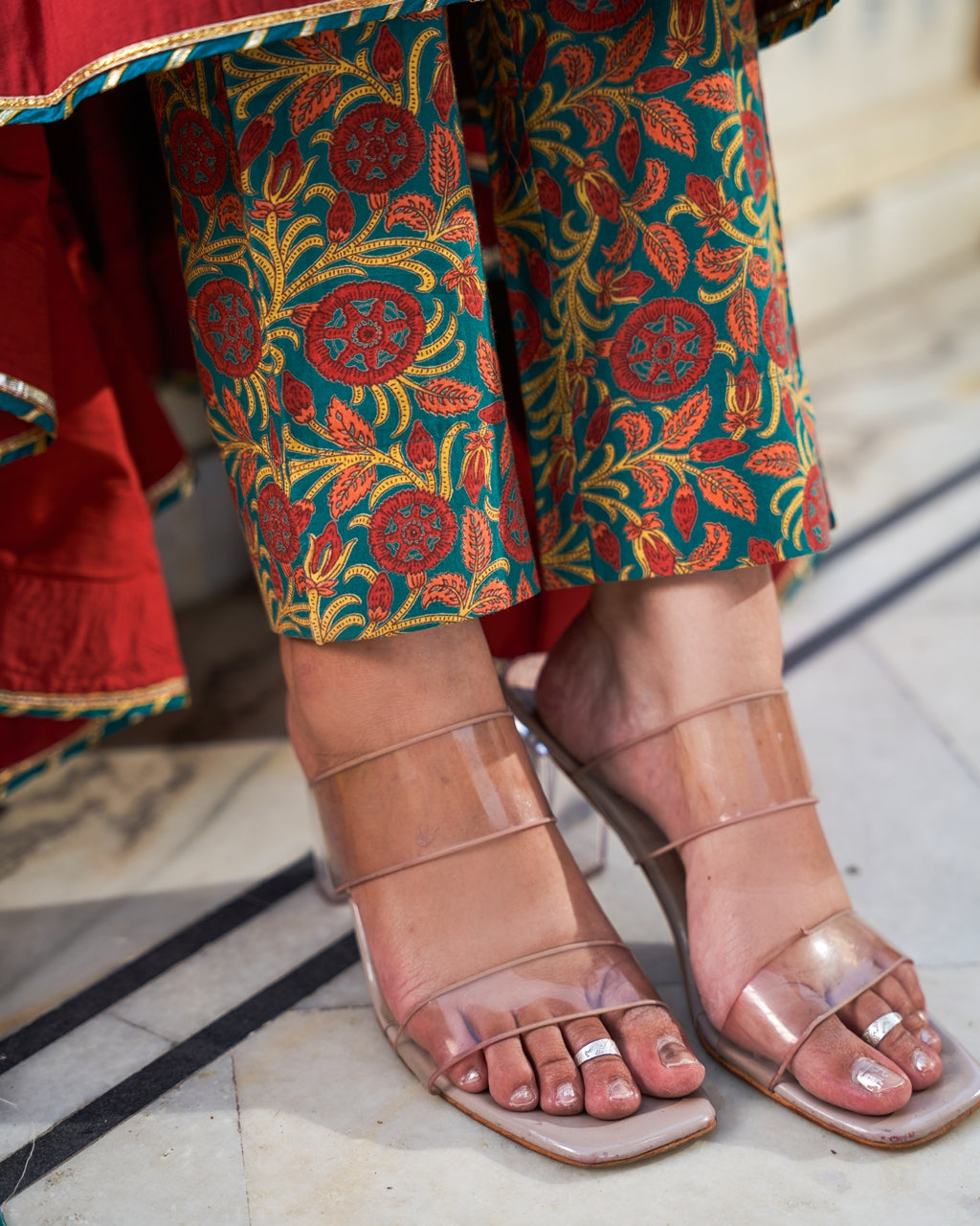Gulnaar Anarkali Kurta Set