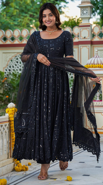 Saiyaara Black Suit Set