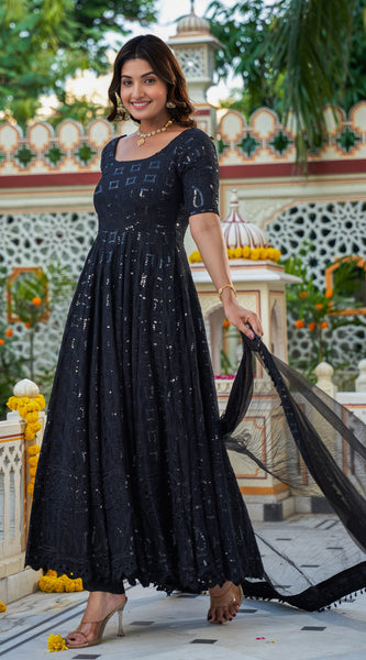 Saiyaara Black Suit Set