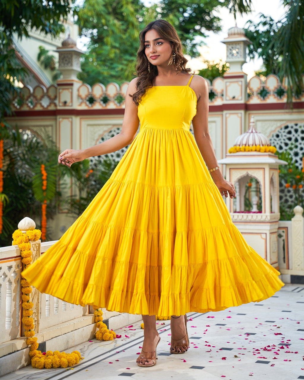 Sunshine Tiered Maxi Dress