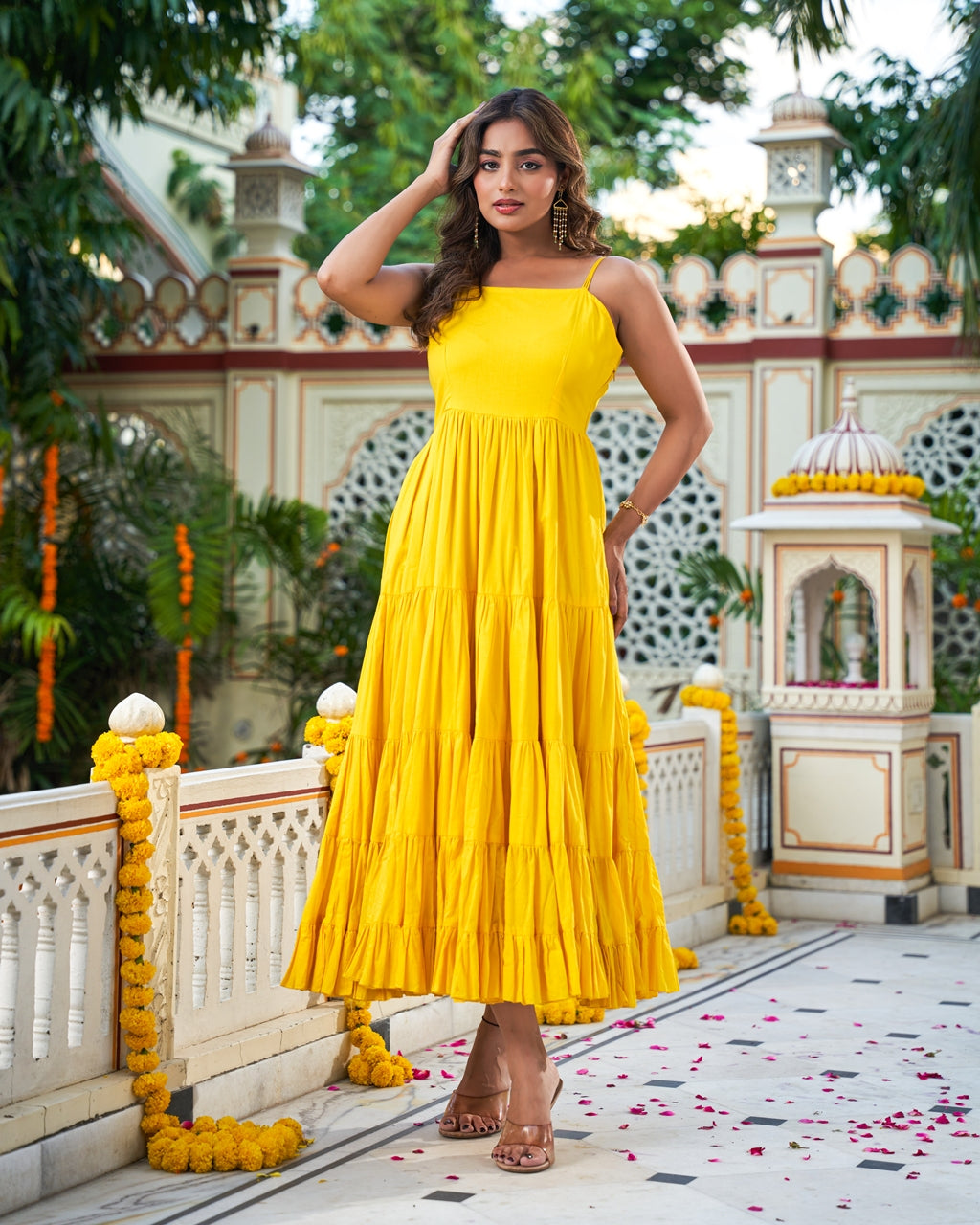Sunshine Tiered Maxi Dress