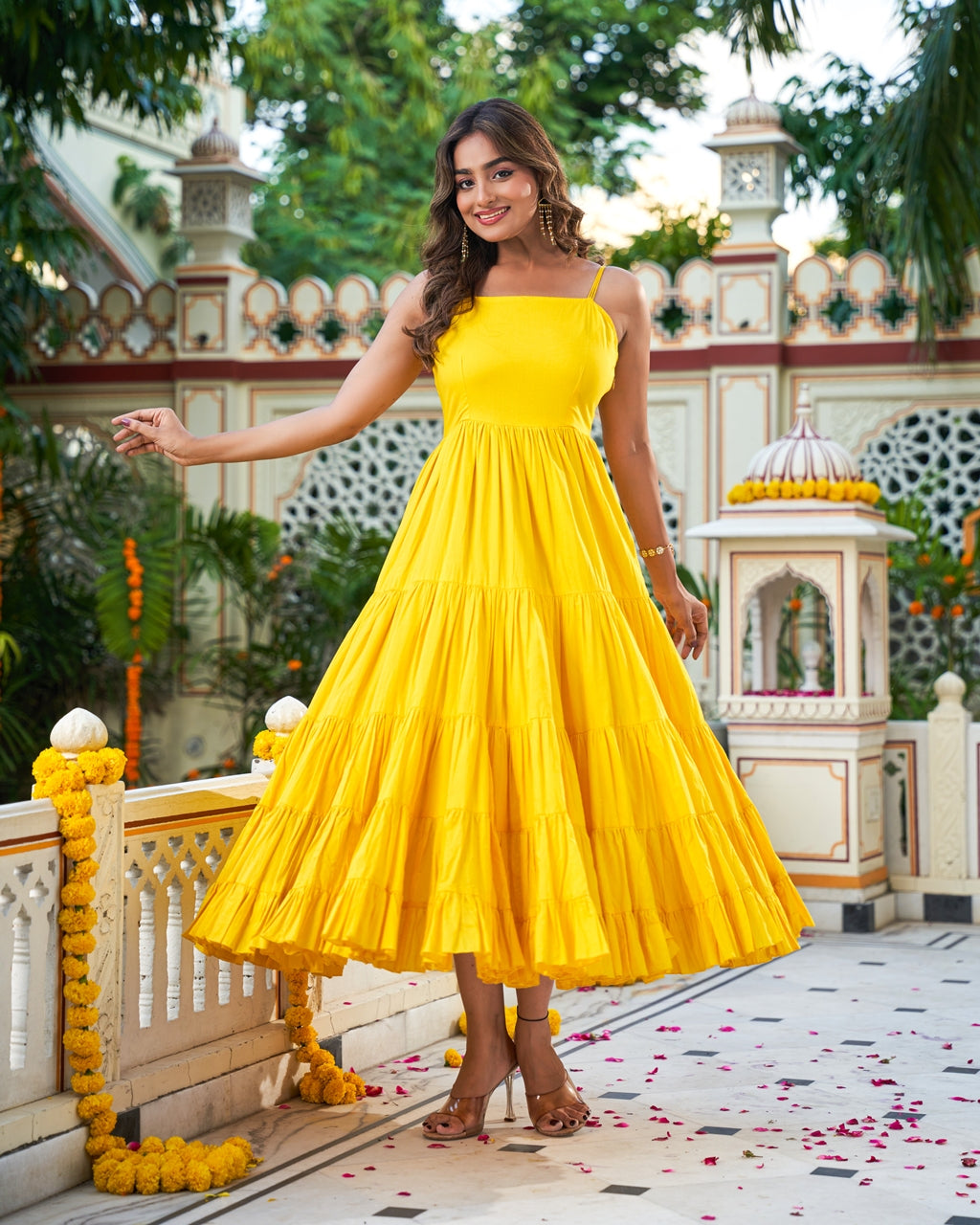 Sunshine Tiered Maxi Dress