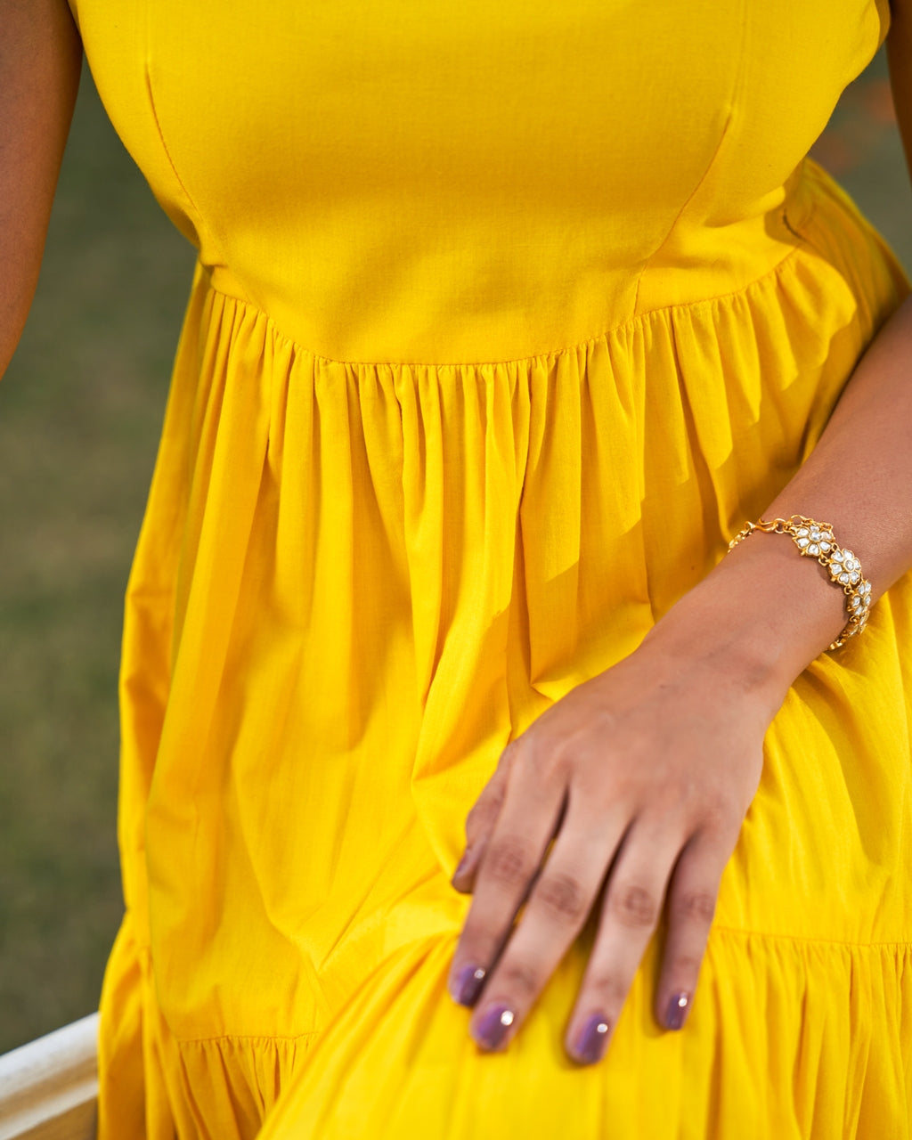 Sunshine Tiered Maxi Dress