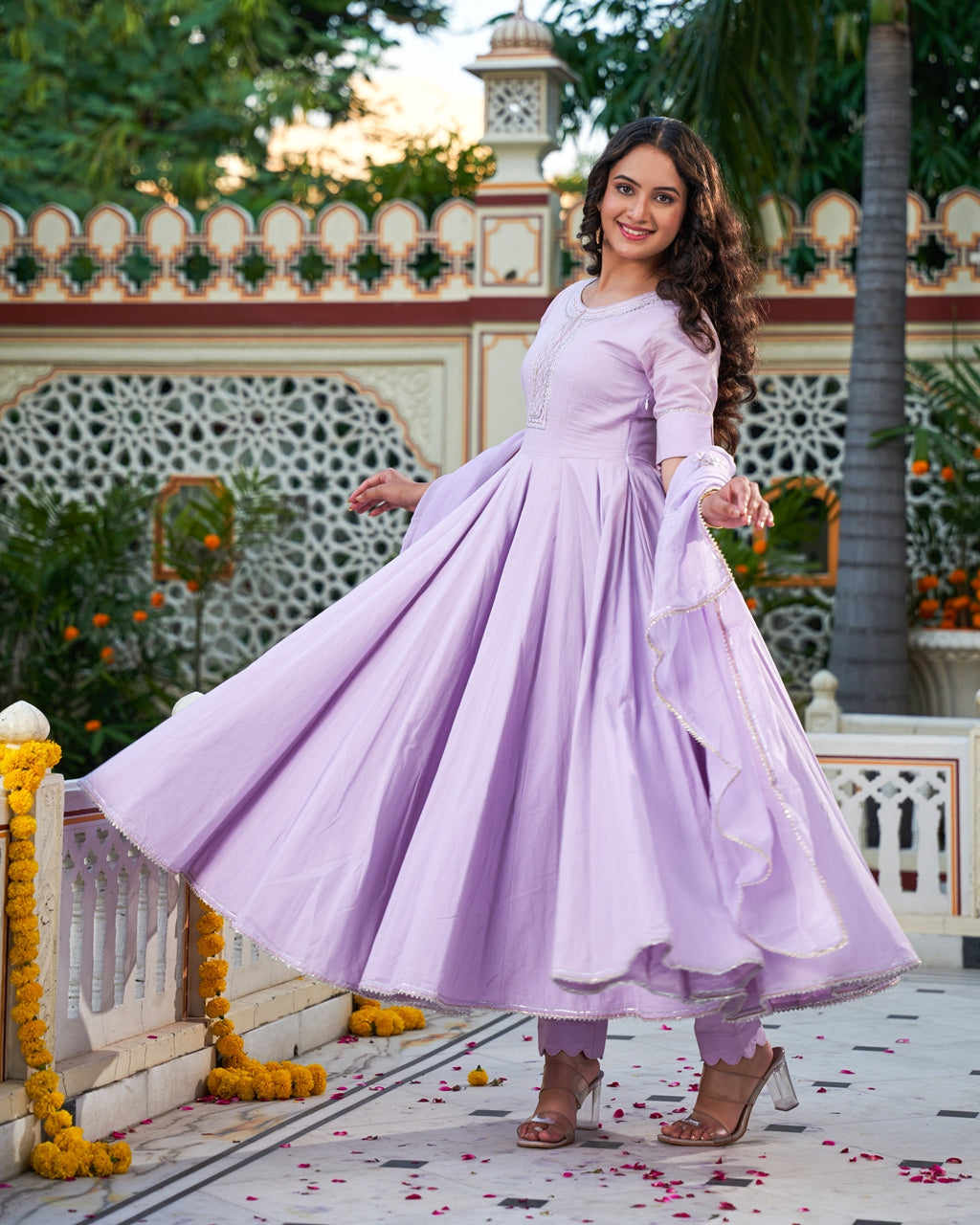 Lilac Noor Kurta Set