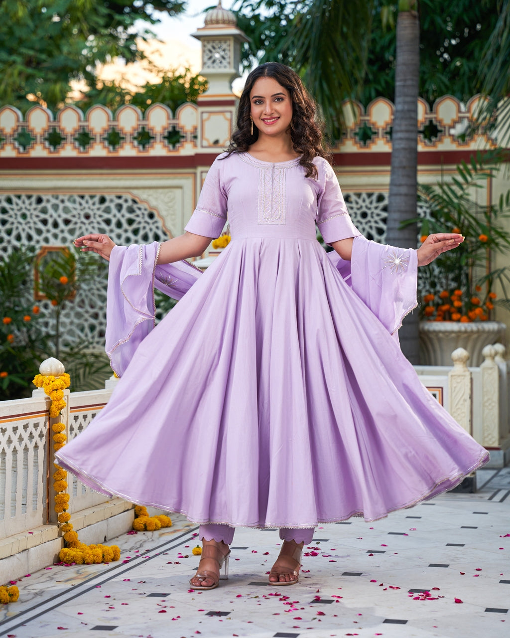 Lilac Noor Kurta Set