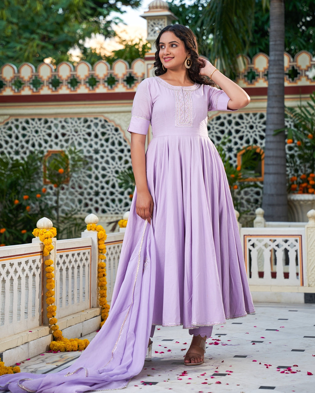Lilac Noor Kurta Set