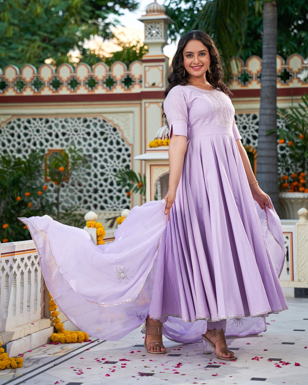 Lilac Noor Kurta Set