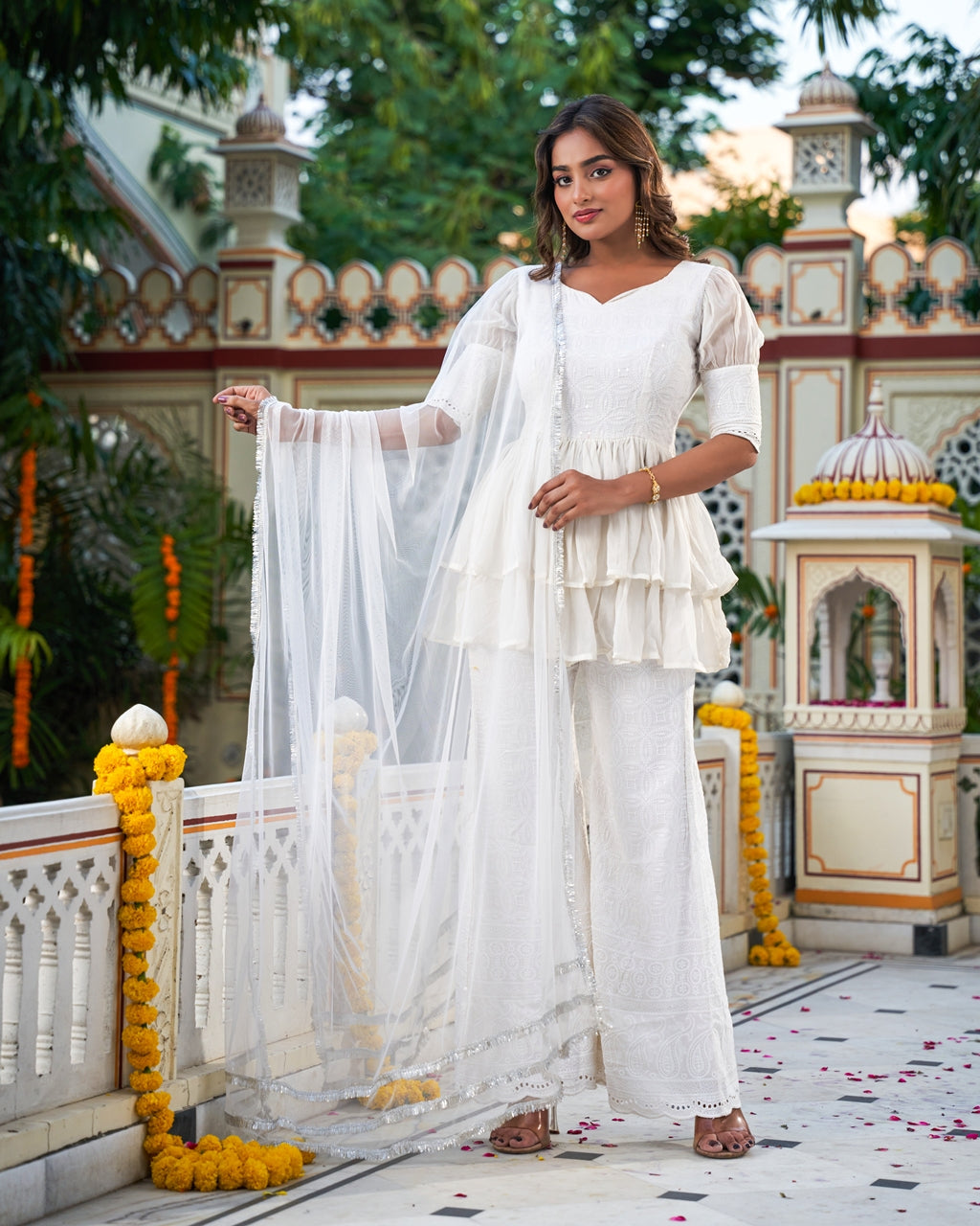 Moonlight Sharara Set