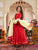 Lal Ishq Anarkali Set