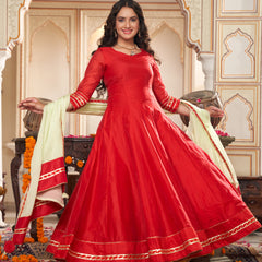 Lal Ishq Anarkali Set