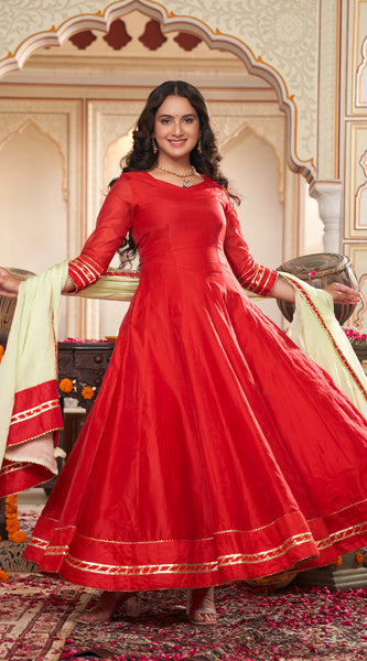 Lal Ishq Anarkali Ethnic Dress
