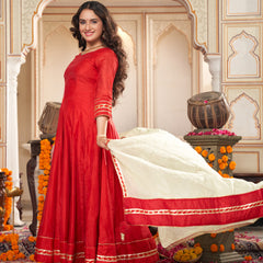 Lal Ishq Anarkali Set