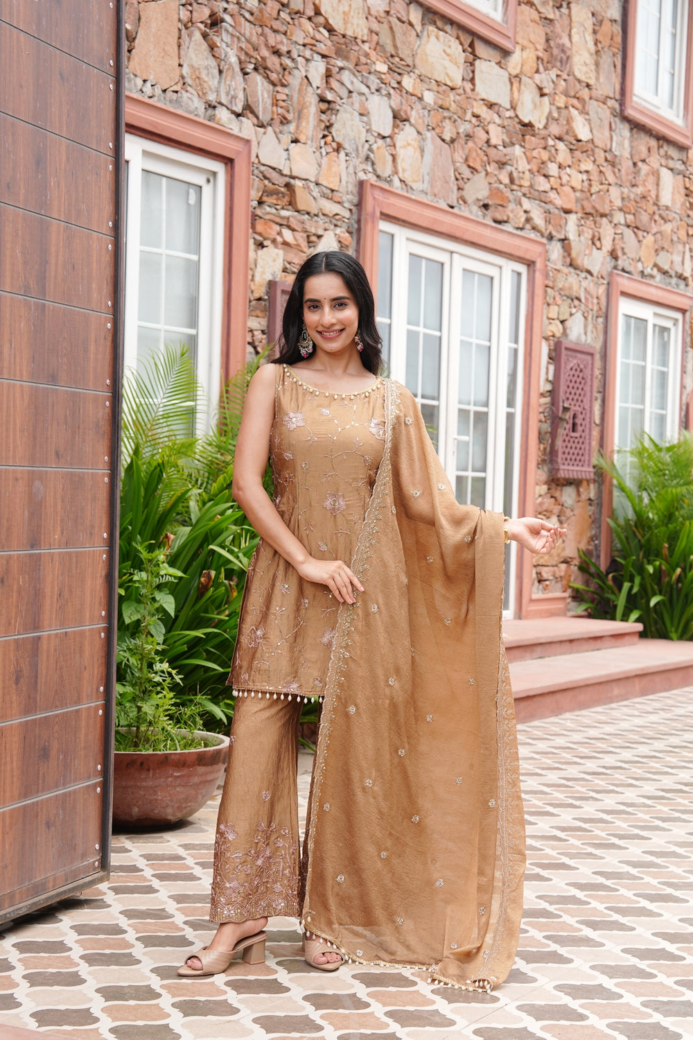 Anvika Heavy Embroidered Kurta Set