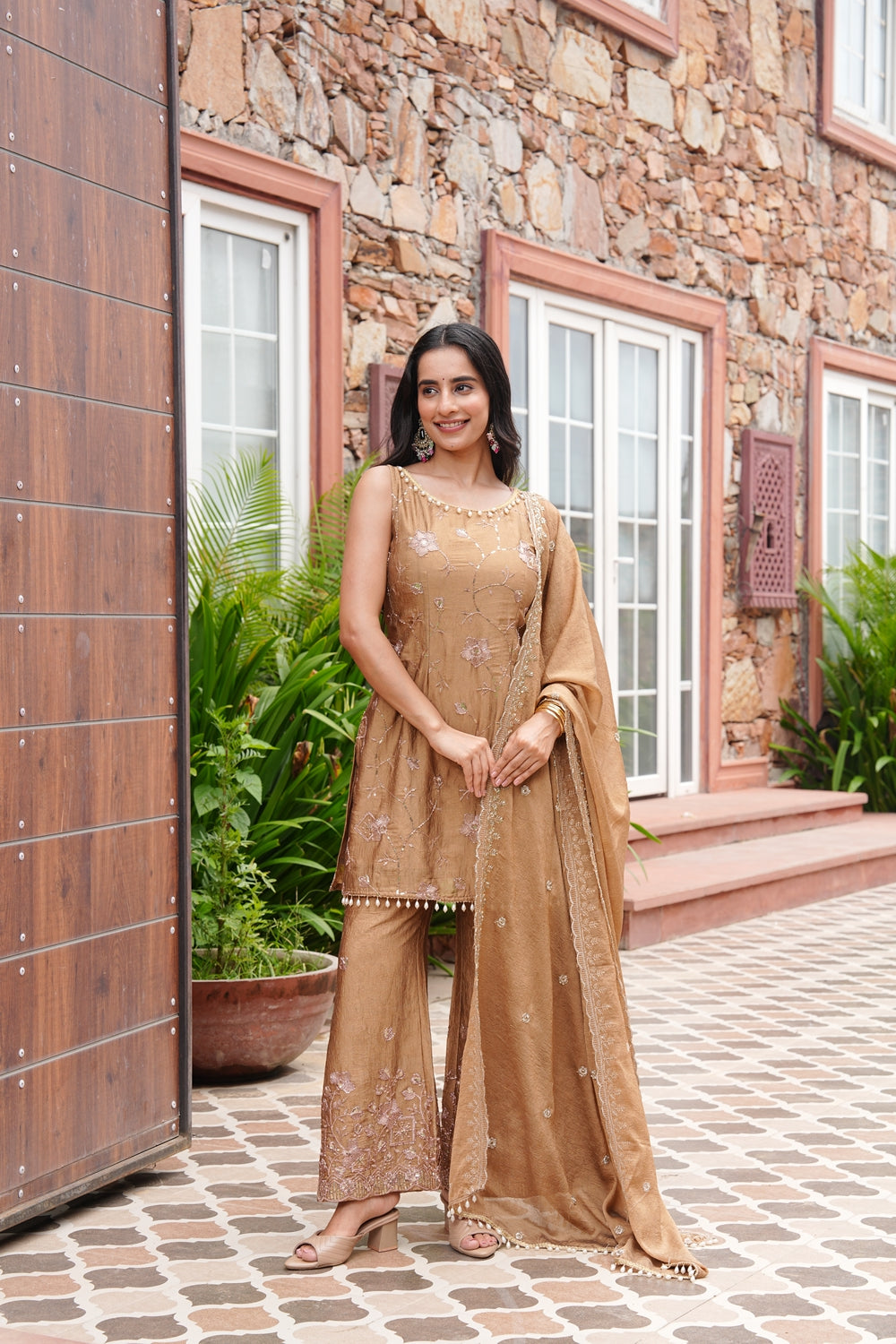 Anvika Heavy Embroidered Kurta Set