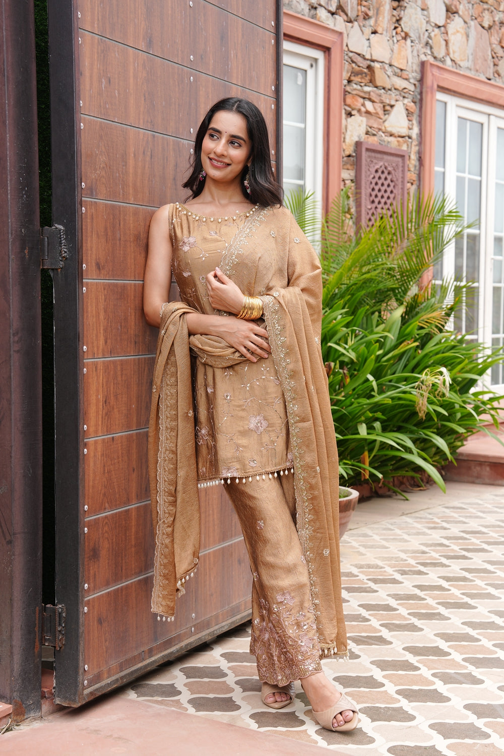 Anvika Heavy Embroidered Kurta Set