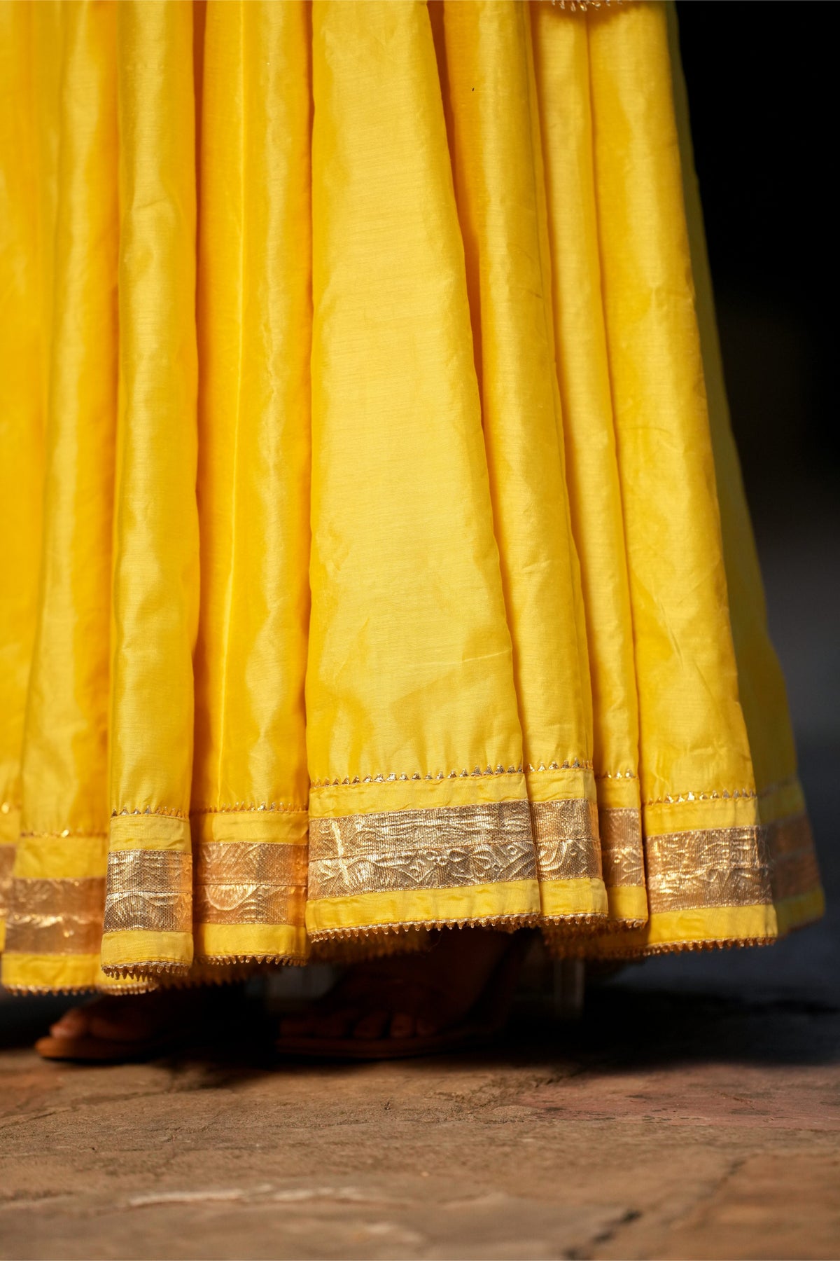 Peeli Dhoop – Sunshine Yellow Anarkali Suit Set