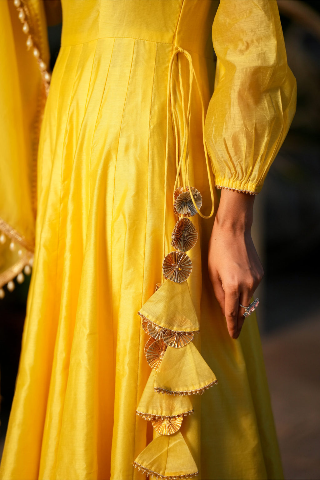 Peeli Dhoop – Sunshine Yellow Anarkali Suit Set