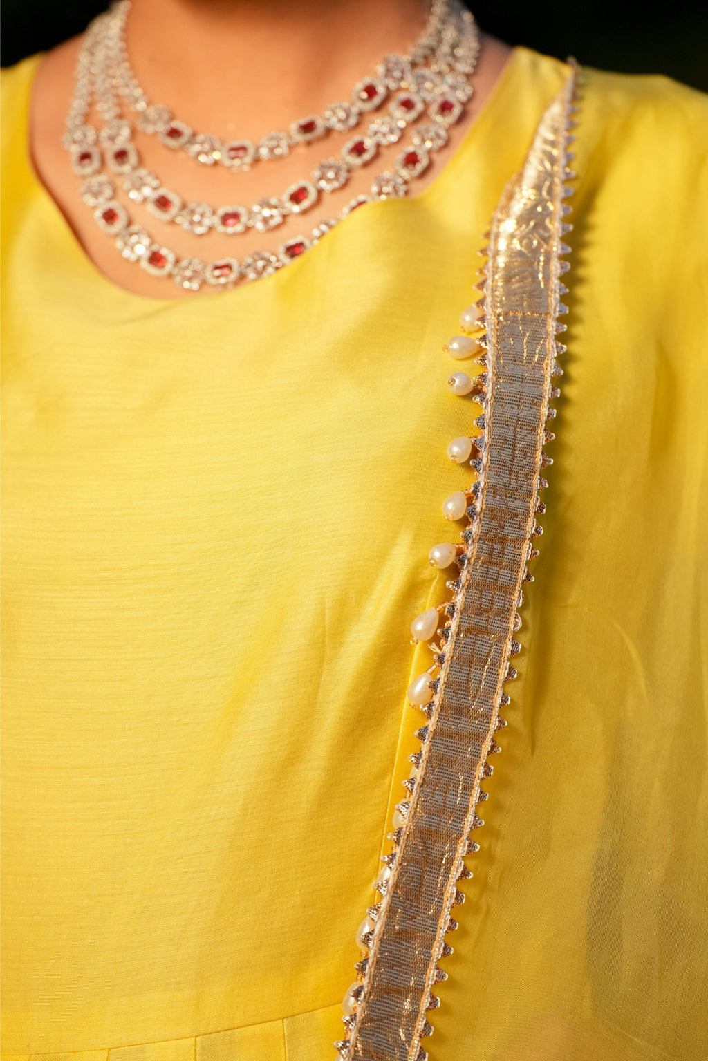 Peeli Dhoop – Sunshine Yellow Anarkali Suit Set