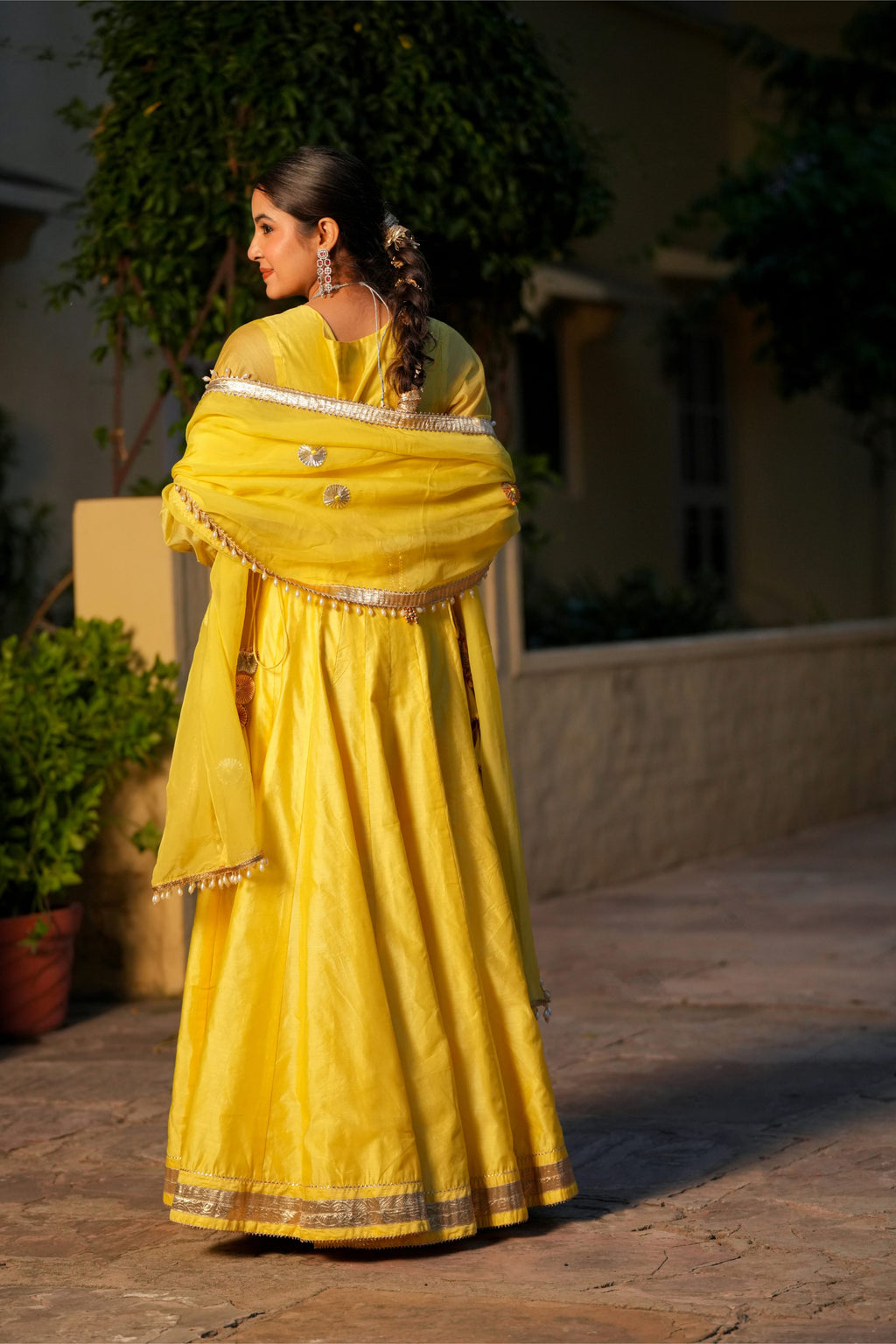 Peeli Dhoop – Sunshine Yellow Anarkali Suit Set
