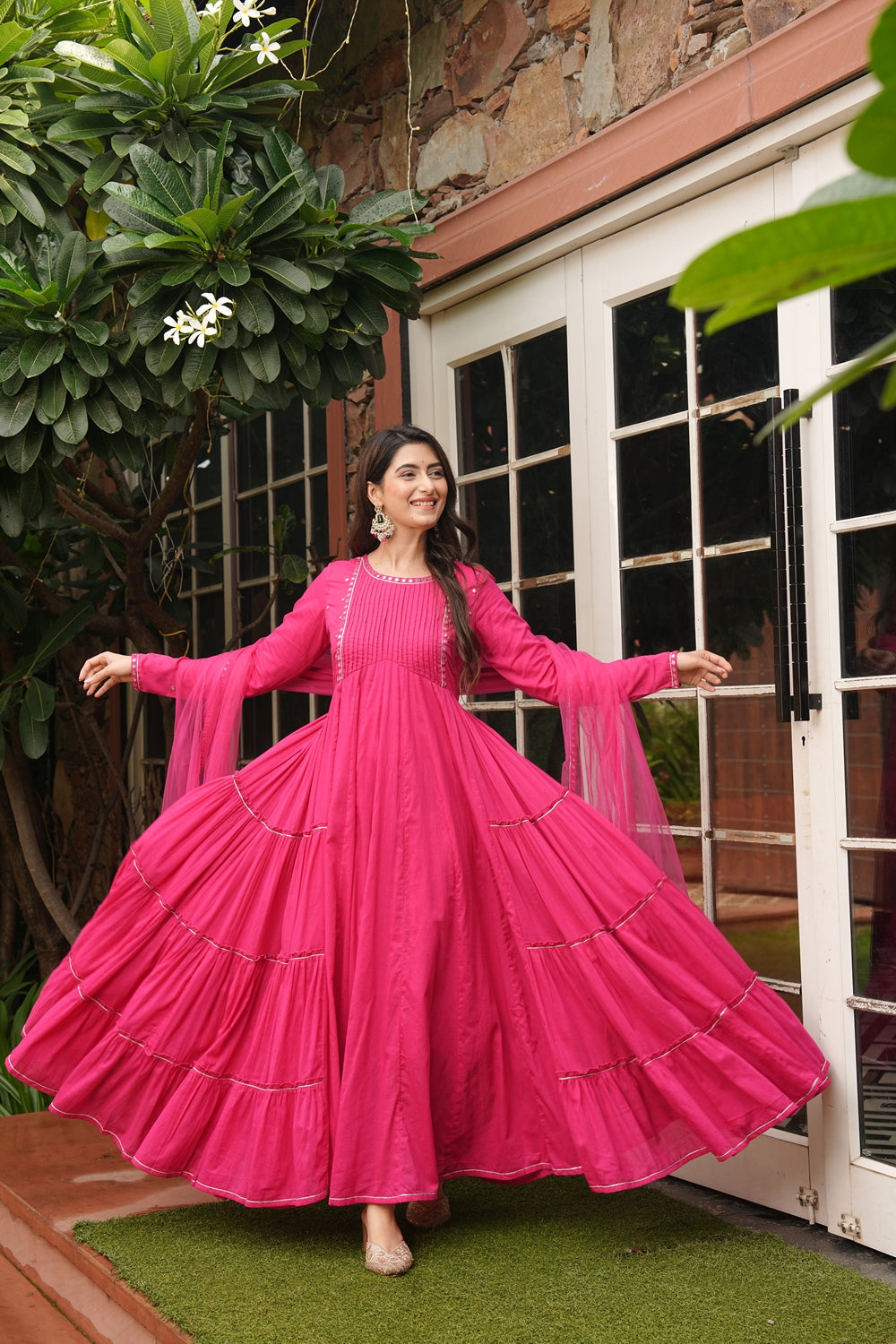 Rani Noor Cotton Ethnic Dress